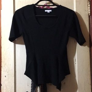 New York & Company Black blouse cotton